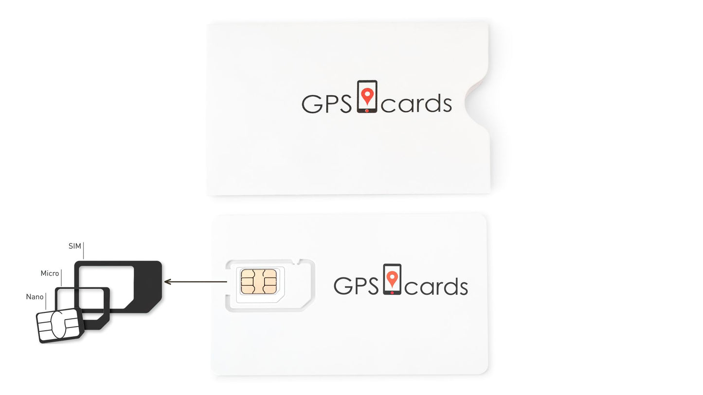 GPS SIM Cards for Mini GPS Tracker