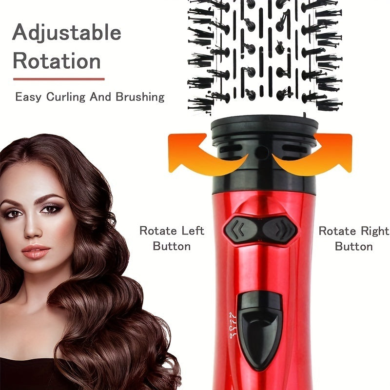 2-in-1 Electric Rotating Curling Comb/Dryer