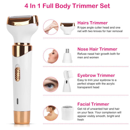 Electric Hair Shaver 4 in 1