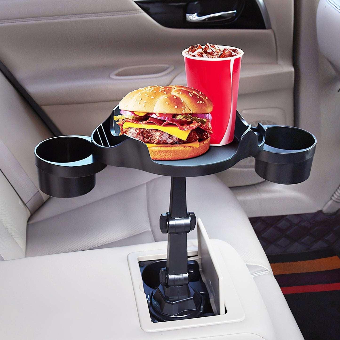 Car Cup Holder Rotating Tray