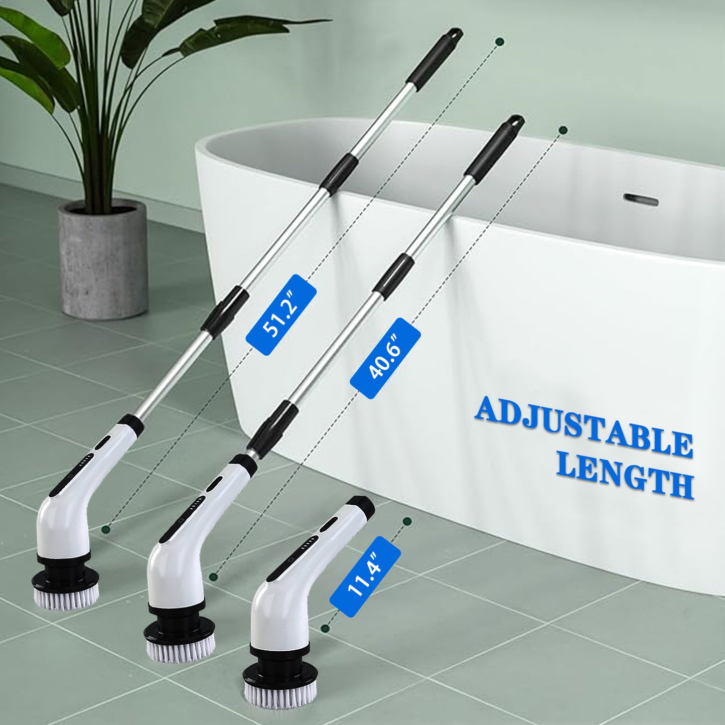 10 in 1 Electric Cordless Spin Scrubber