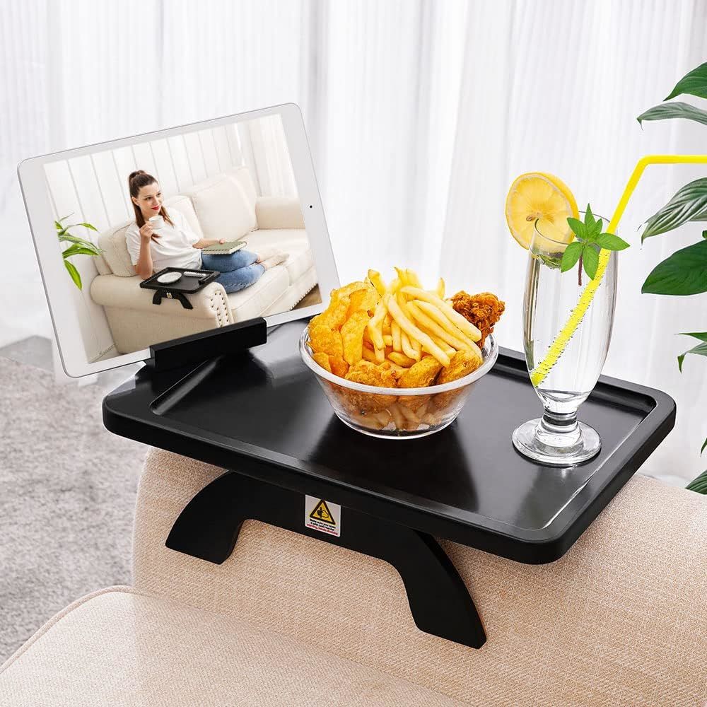 Bamboo Sofa Clip on Side Table