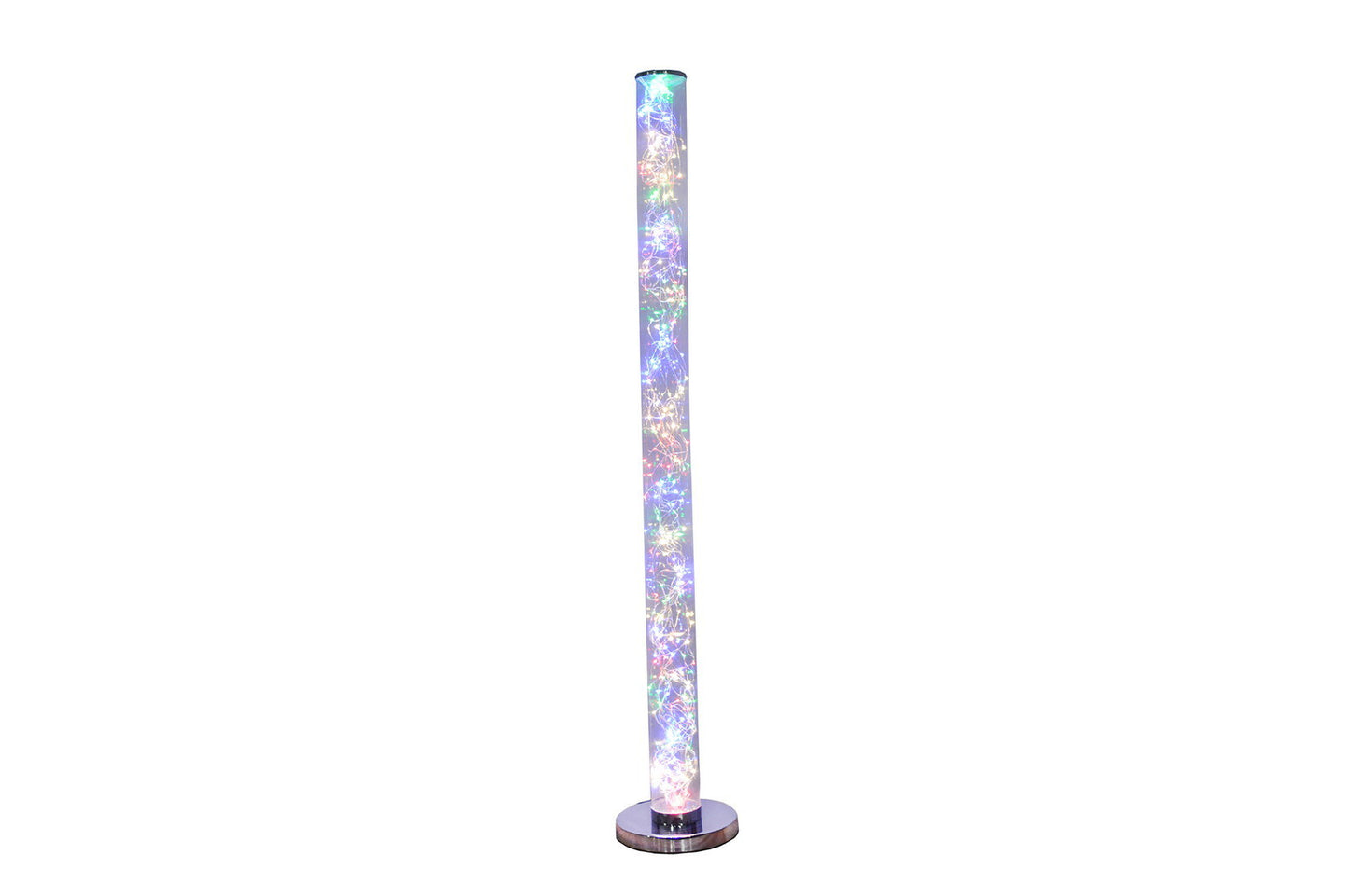 49-Inch Floor Lamp Exposed Multi-Colored Rope LED
