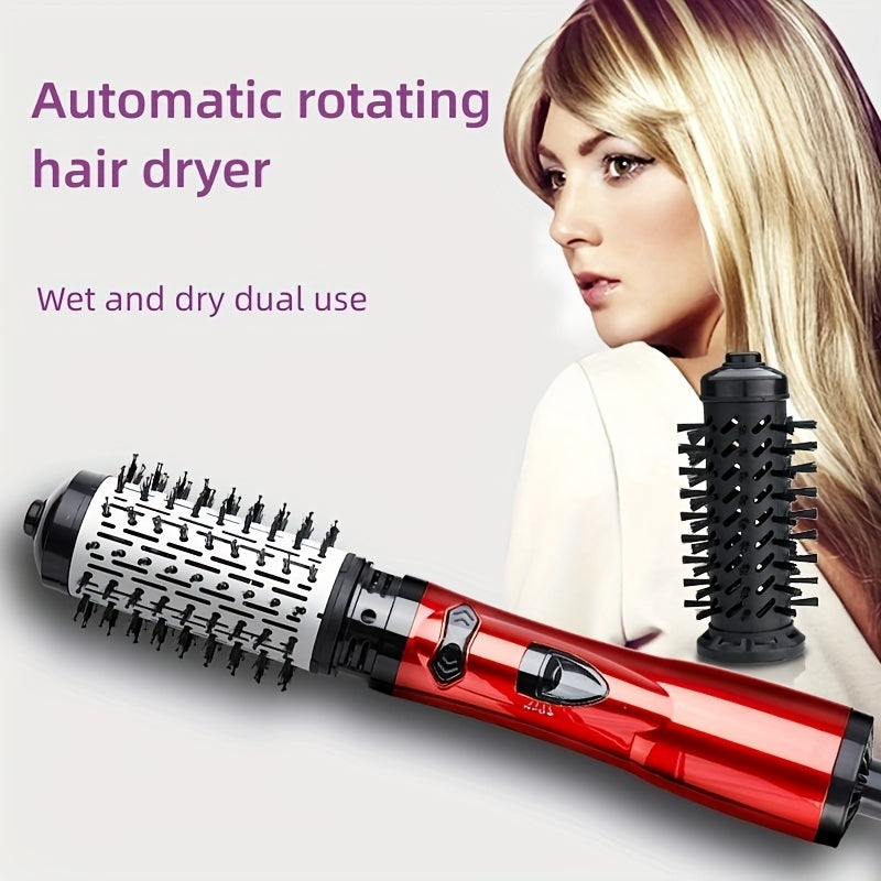 2-in-1 Electric Rotating Curling Comb/Dryer