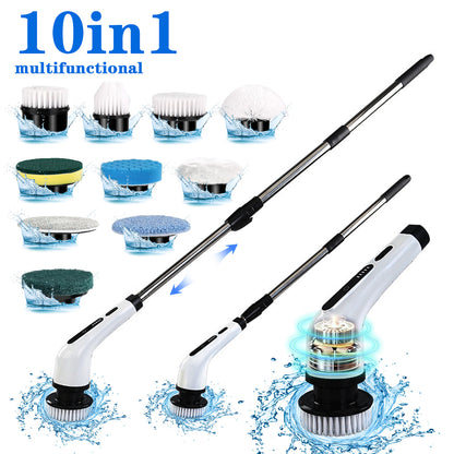 10 in 1 Electric Cordless Spin Scrubber