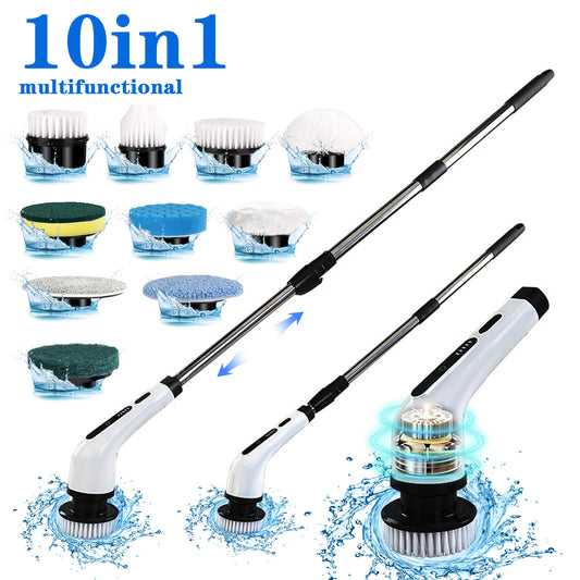 10 in 1 Electric Cordless Spin Scrubber