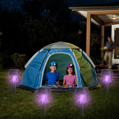 4 Pack Solar Powered Mosquito/Insect Zapper