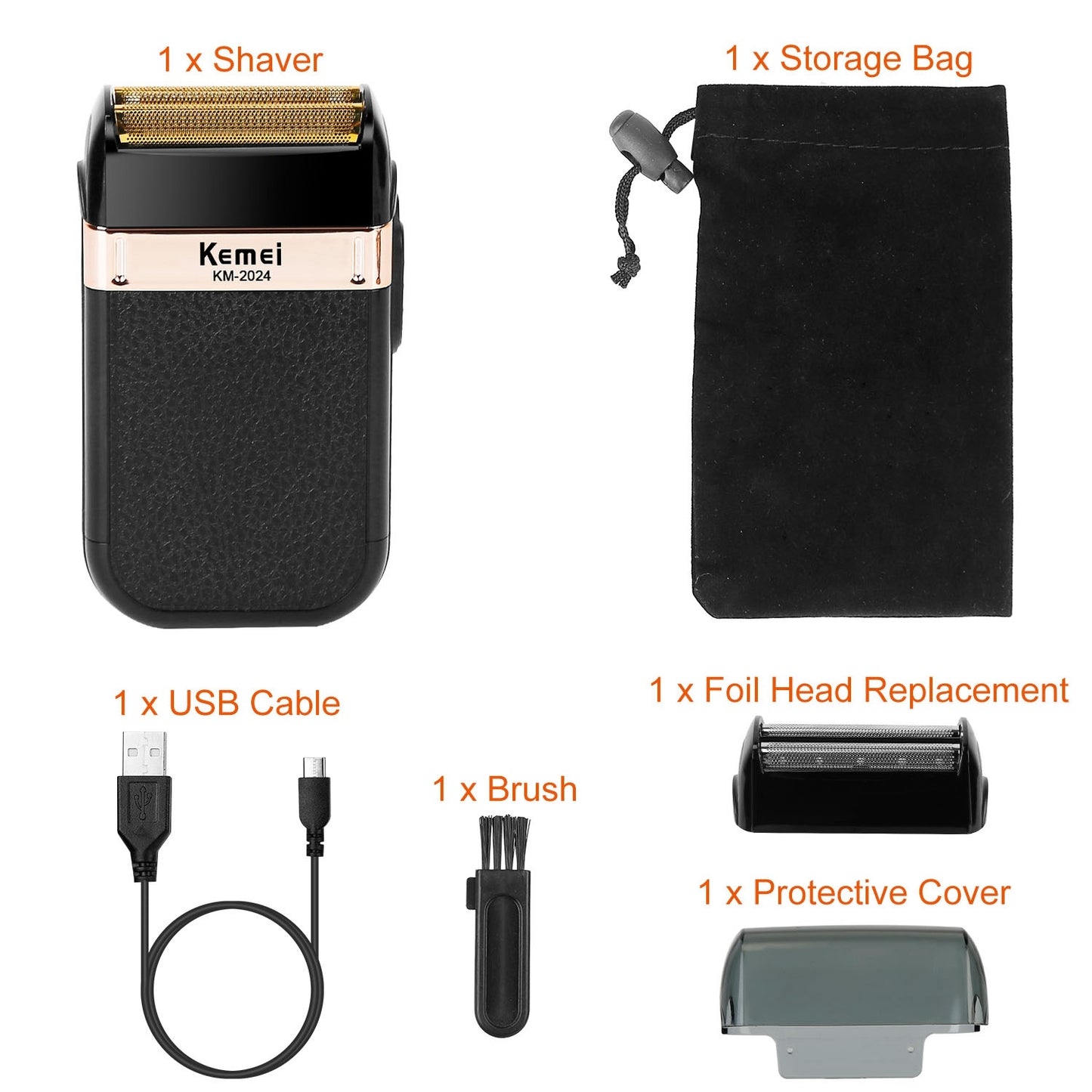 Electric Razor Shaver Rechargeable