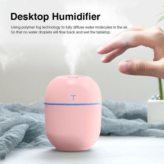 Mini Air Humidifier/Oil Diffuser W/ LED light