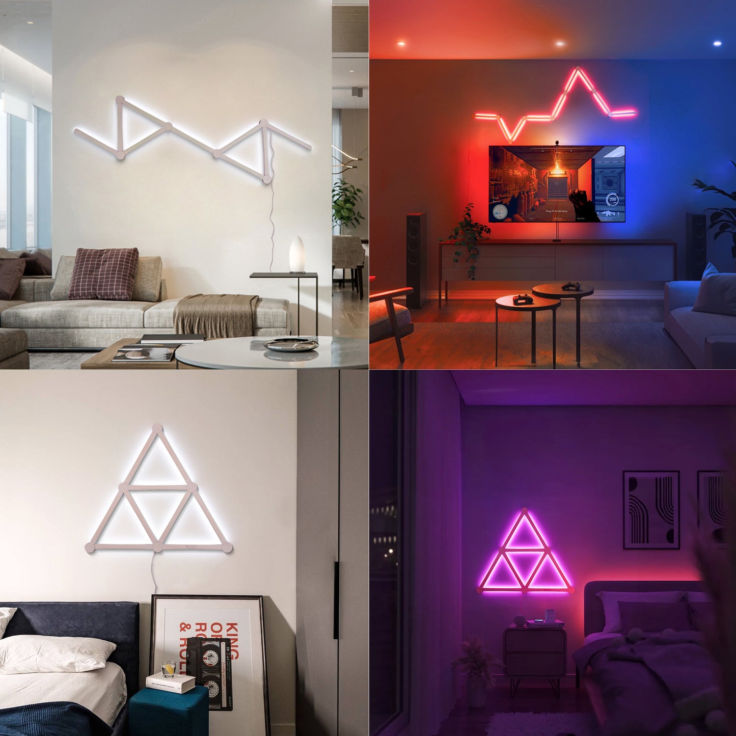 Modular Music Sync Wall Lights