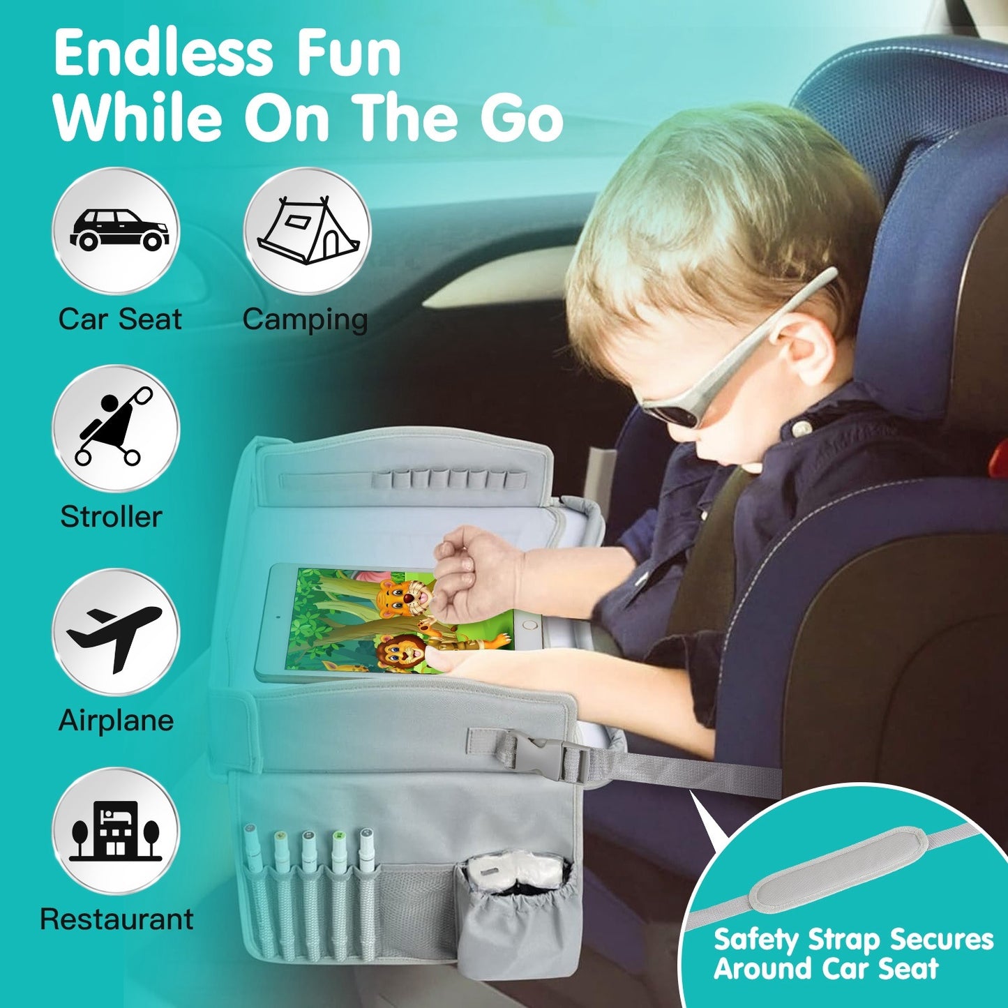 Kids Travel Lap Tray