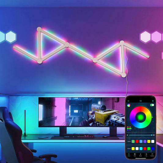 Modular Music Sync Wall Lights
