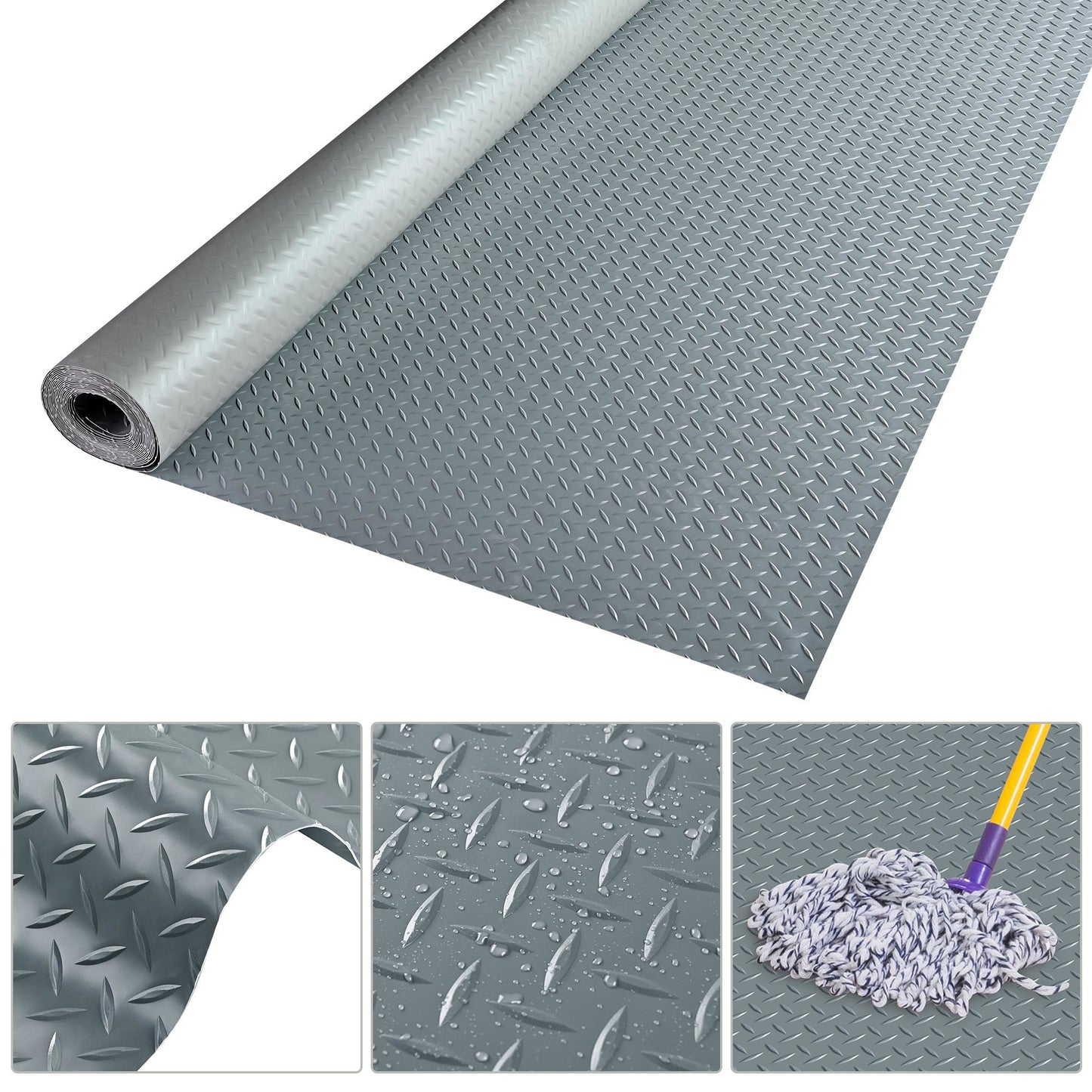 Garage Floor Mat 234"x78 3/4"