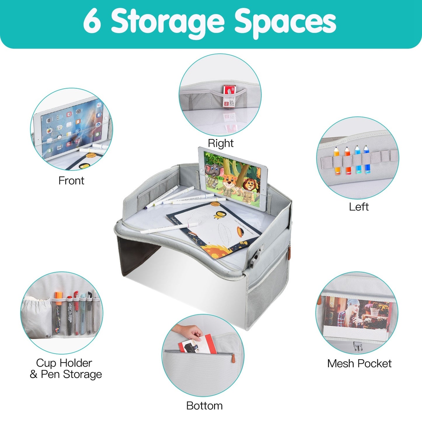 Kids Travel Lap Tray
