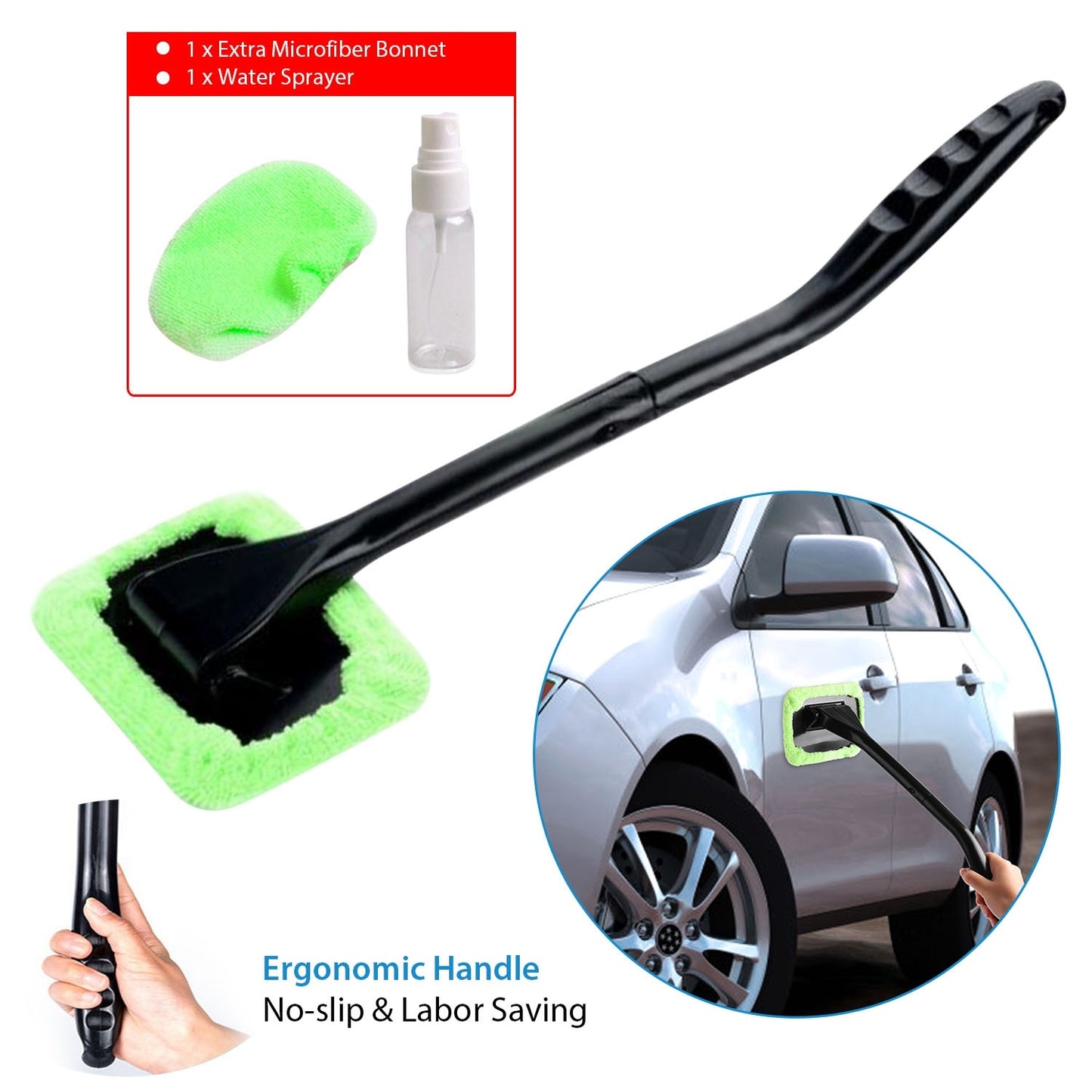 Microfiber Windshield Cleaner