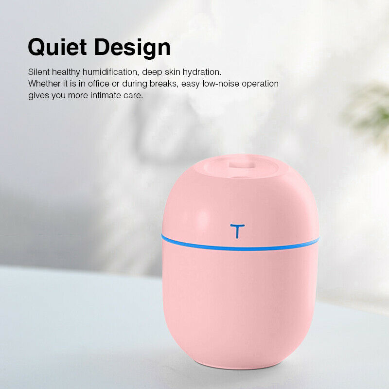 Mini Air Humidifier/Oil Diffuser W/ LED light