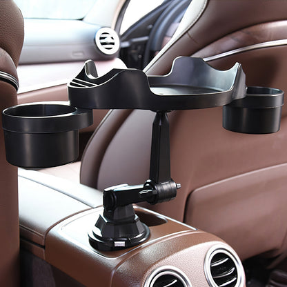 Car Cup Holder Rotating Tray