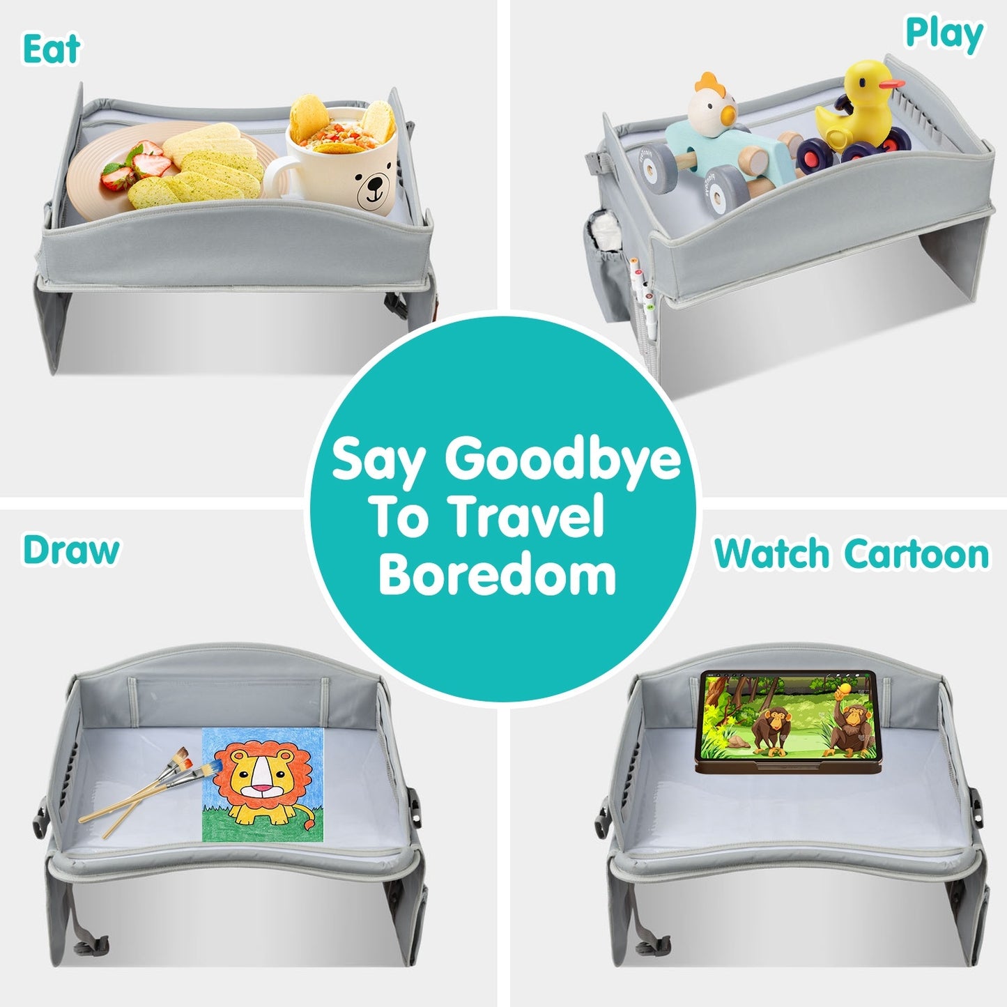 Kids Travel Lap Tray