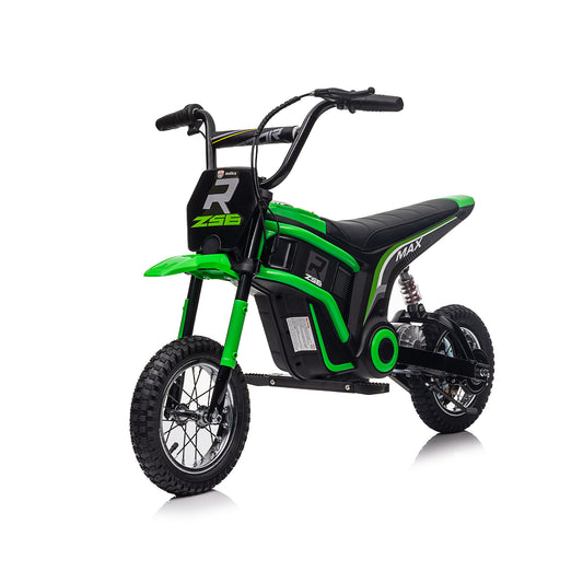 Kids Electric Toy Motocross Motorcycle Dirt Bike - Green