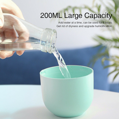 Mini Air Humidifier/Oil Diffuser W/ LED light