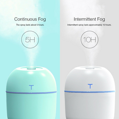 Mini Air Humidifier/Oil Diffuser W/ LED light