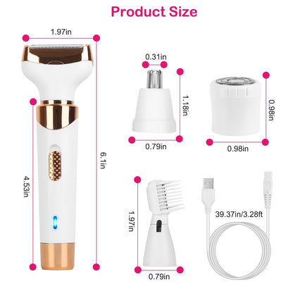 Electric Hair Shaver 4 in 1