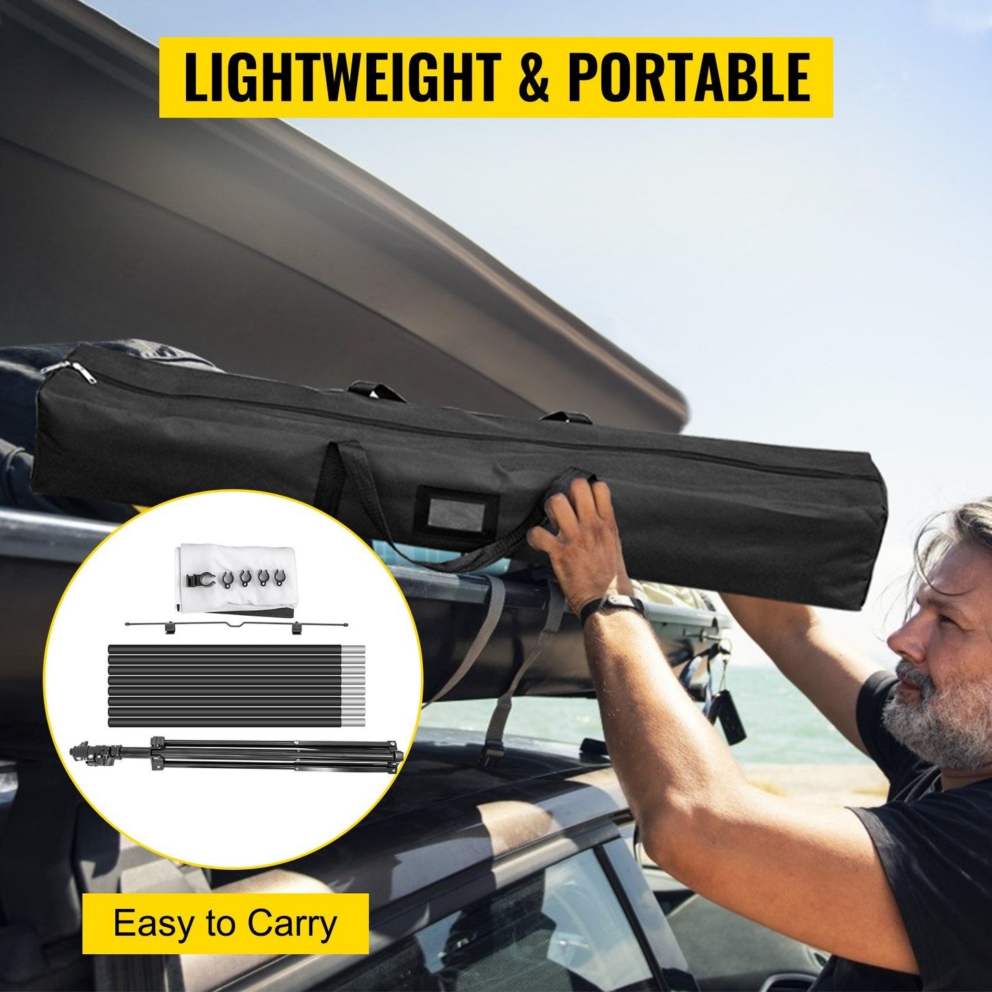 100inch Projector Screen with Tripod Stand