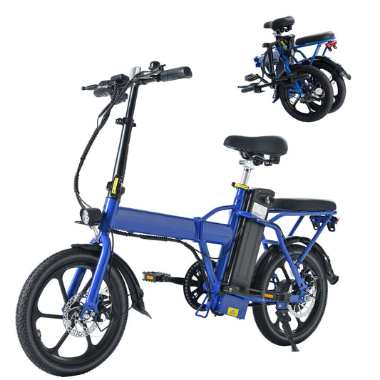 Electric Bicycles 500 W Motor 15.5 MPH Max Speed, 16inch Tire